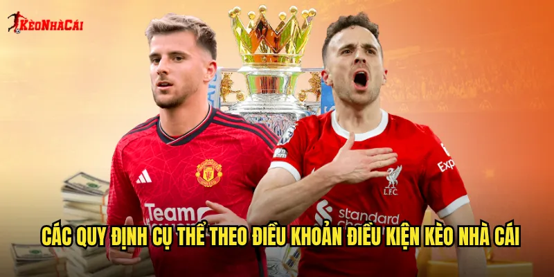 Các quy định cụ thể theo điều khoản điều kiện kèo nhà cái