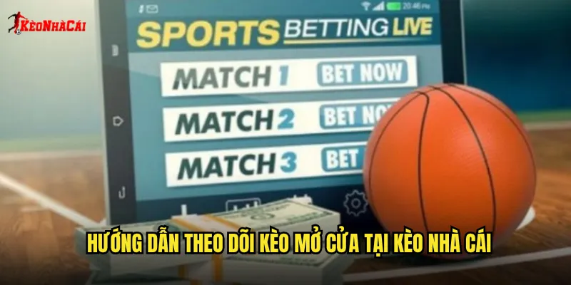 Hướng dẫn theo dõi kèo mở cửa tại kèo nhà cái