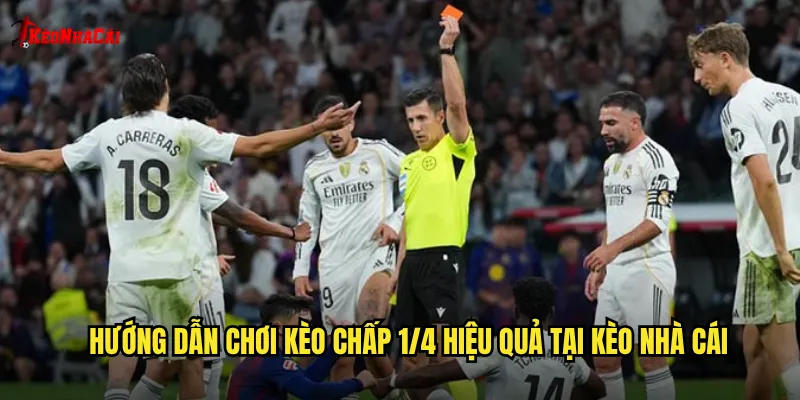 Hướng dẫn chơi kèo chấp 1/4 hiệu quả tại kèo nhà cái