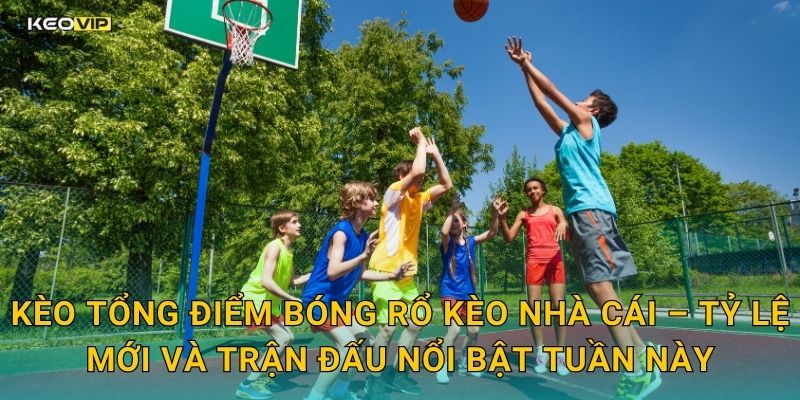 Kèo tổng điểm bóng rổ Kèo nhà cái – Tỷ lệ mới và trận đấu nổi bật tuần này