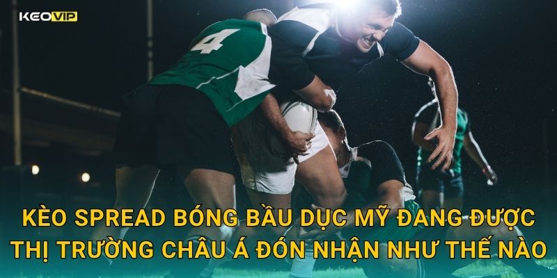 Kèo spread bóng bầu dục Mỹ đang được thị trường châu Á đón nhận như thế nào