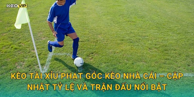 Kèo tài xỉu phạt góc Kèo nhà cái – Cập nhật tỷ lệ và trận đấu nổi bật