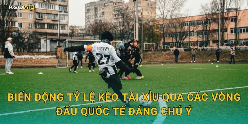 Biến động tỷ lệ kèo tài xỉu qua các vòng đấu quốc tế đáng chú ý