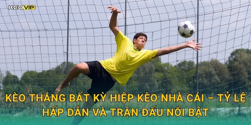 Kèo thắng bất kỳ hiệp Kèo nhà cái – Tỷ lệ hấp dẫn và trận đấu nổi bật